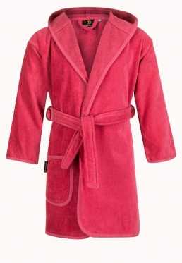 Badrock Kids Kinderbadjas Fuchsia - 6-8 Jaar