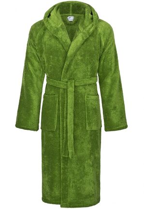 Groene badjas grote maten tot 6 XL