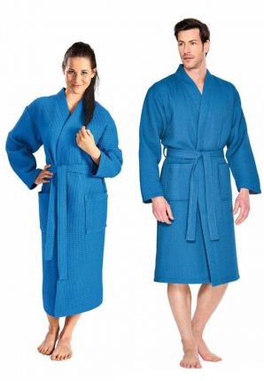 unisex kimono pique