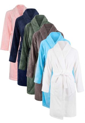 Kinderbadjas in fleece borduren
 