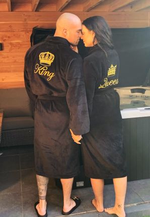 Misbruik vragen Verschillende goederen Badjas met borduring - BADJAS.BE