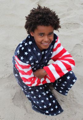 Amerikaanse badjas voor kinderen