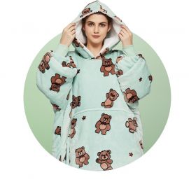 Fleece snuggie beren
