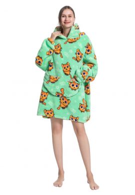 Fleece snuggie katten