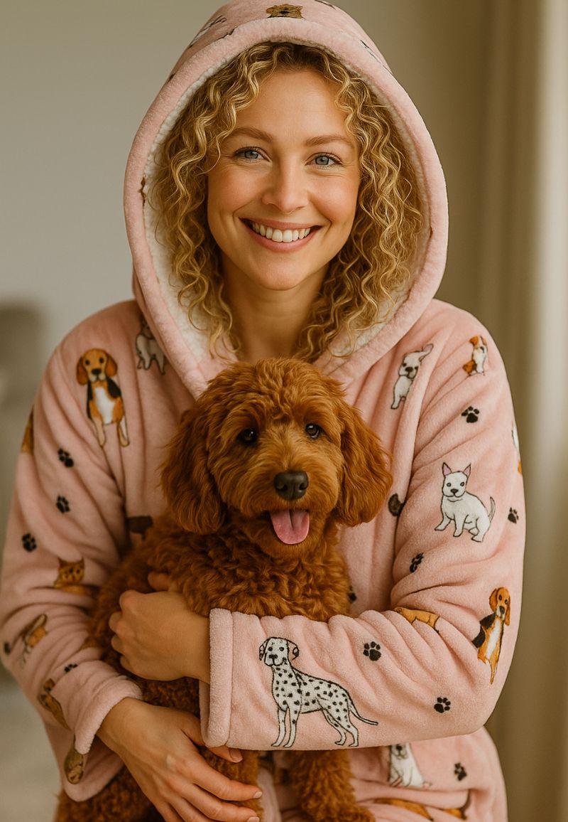 Badrock Honden Badjas Met Capuchon - Luxe Gevoerd-s/m