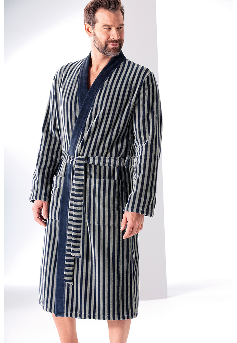 Cawö Kimono Heren Katoen - Cawo-48